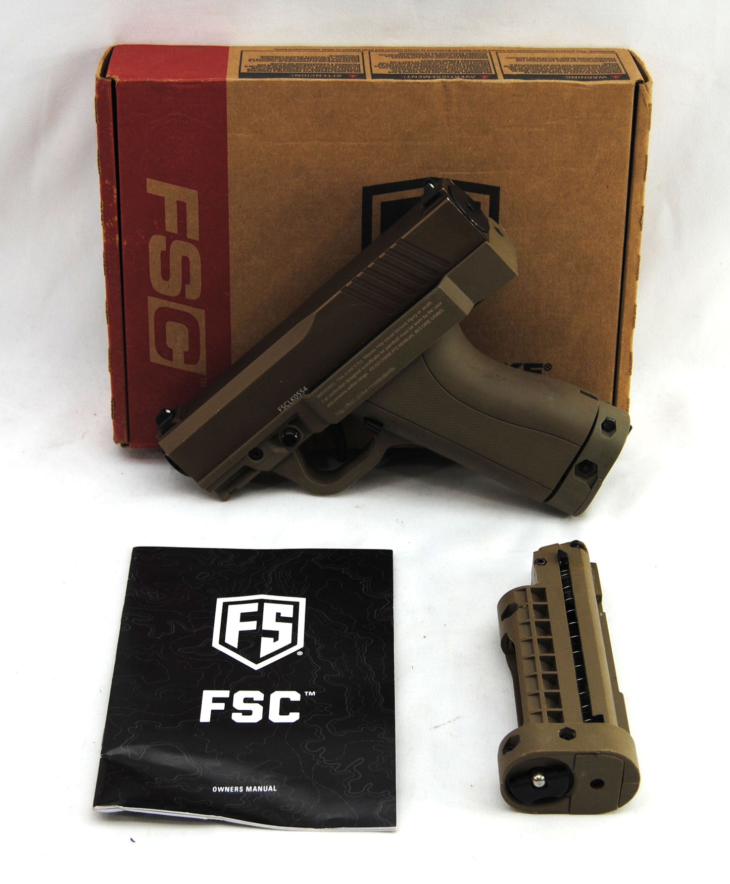 Used First Strike FSC Pistol - Tan