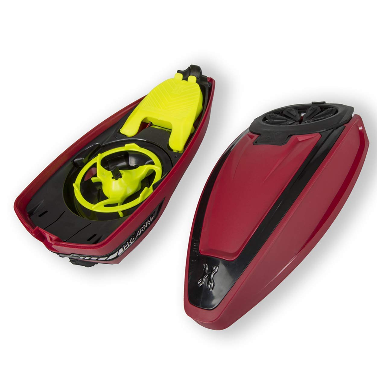HK Army TFX 2.0 Loader with Epic Speedfeed - Red/Black - HK Army