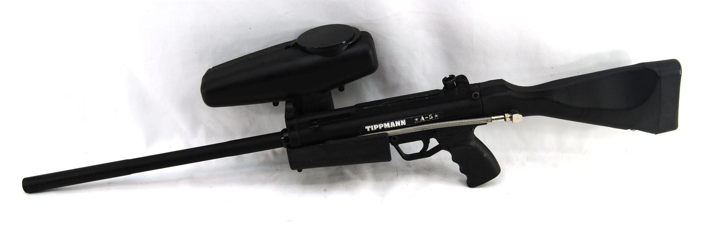 Used Tippmann Sports A-5 Tactical Paintball Marker