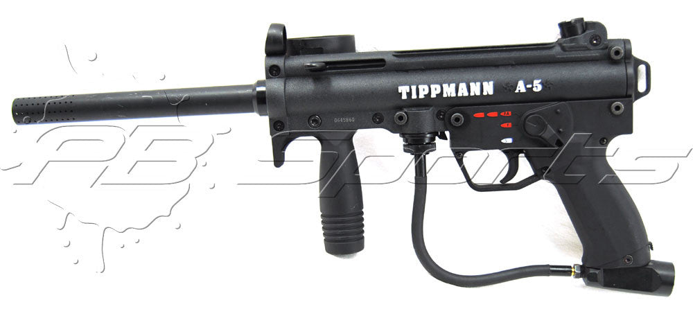 Used Tippmann Sports A-5 w/ H.E. Grip - Tippmann Sports