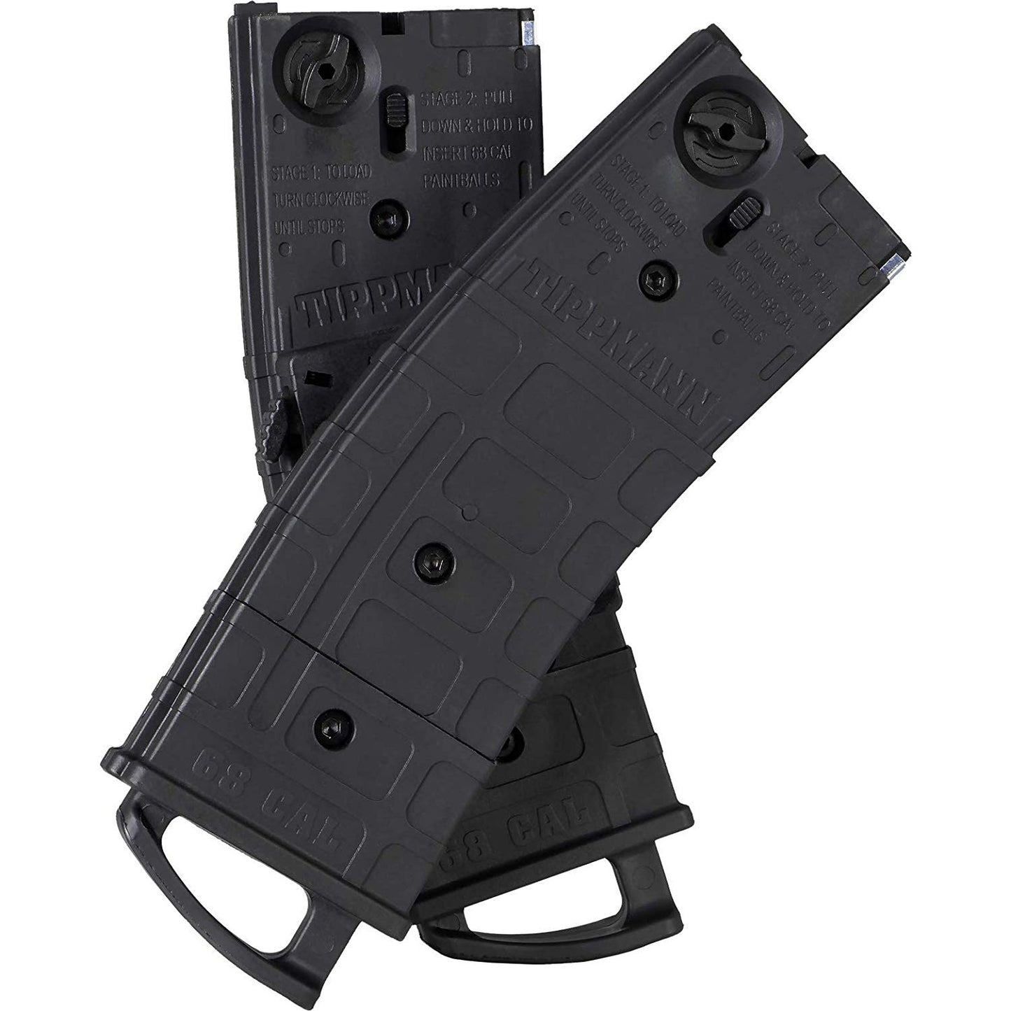 Tippmann TMC/Stormer Magazine w/ Coupler 2 Pack - 20 Ball - Black - Tippmann Sports
