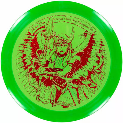 Innova Champion Valkyrie Disc - Throw Pink Women's Disc Golf Championship Warrior Stamp
