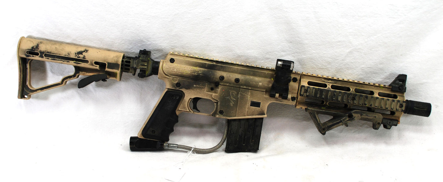 Used Tippmann U.S. Army Project Salvo Tactical - Distressed Tan - Tippmann Sports