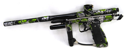 Inception Designs Retro Twister Autococker Greg Hastings Signature - Green/Silver Sponge