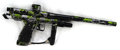 Inception Designs Retro Twister Autococker Greg Hastings Signature - Green/Silver Sponge