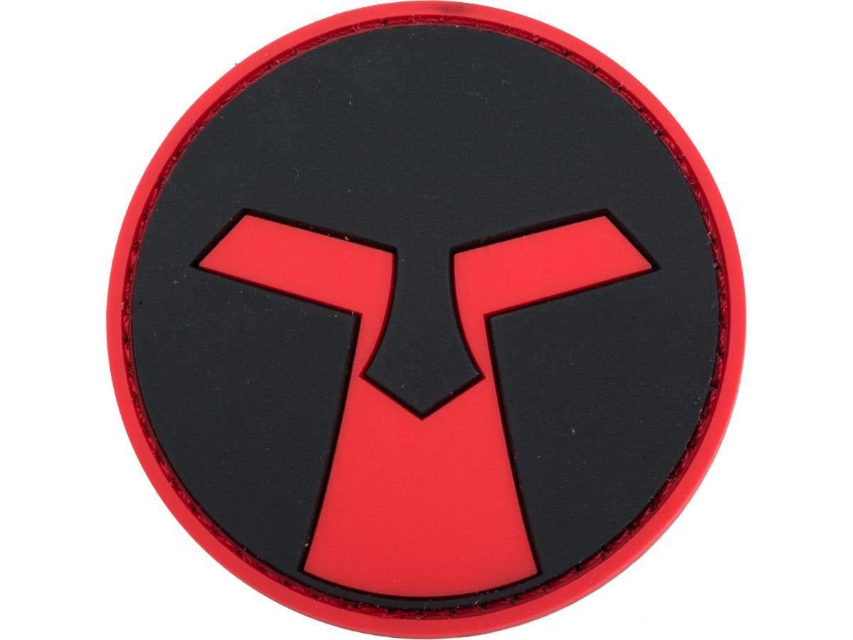 Amoeba PVC Patch - Red &amp; Black - First Strike