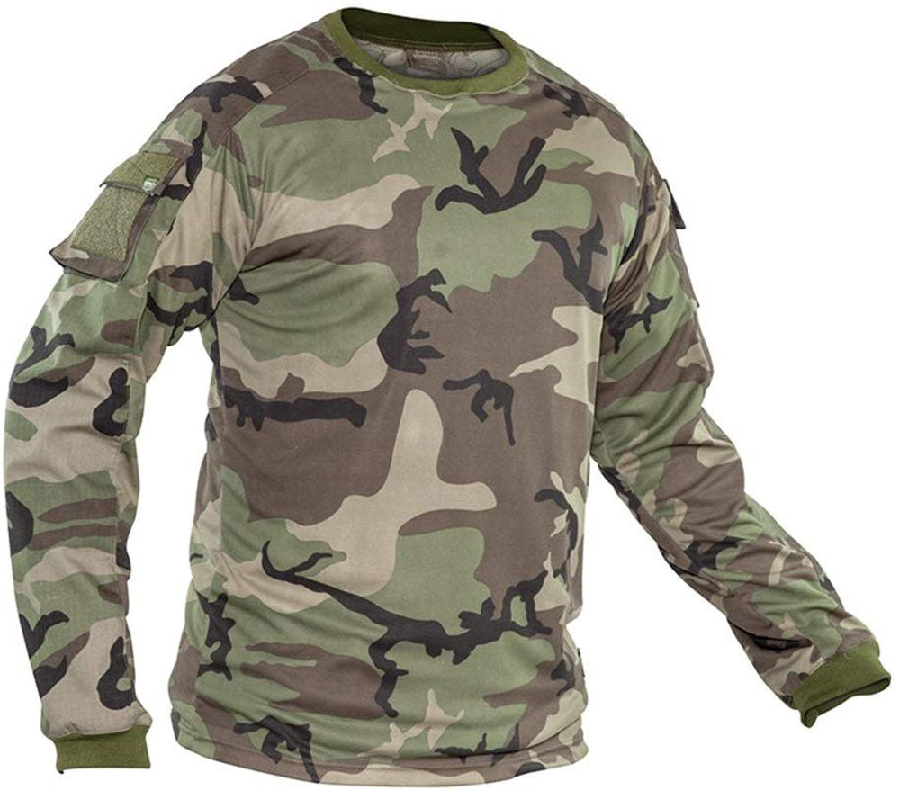 Valken V-Tac Kilo Paintball Jersey Woodland Camo - Medium - Valken