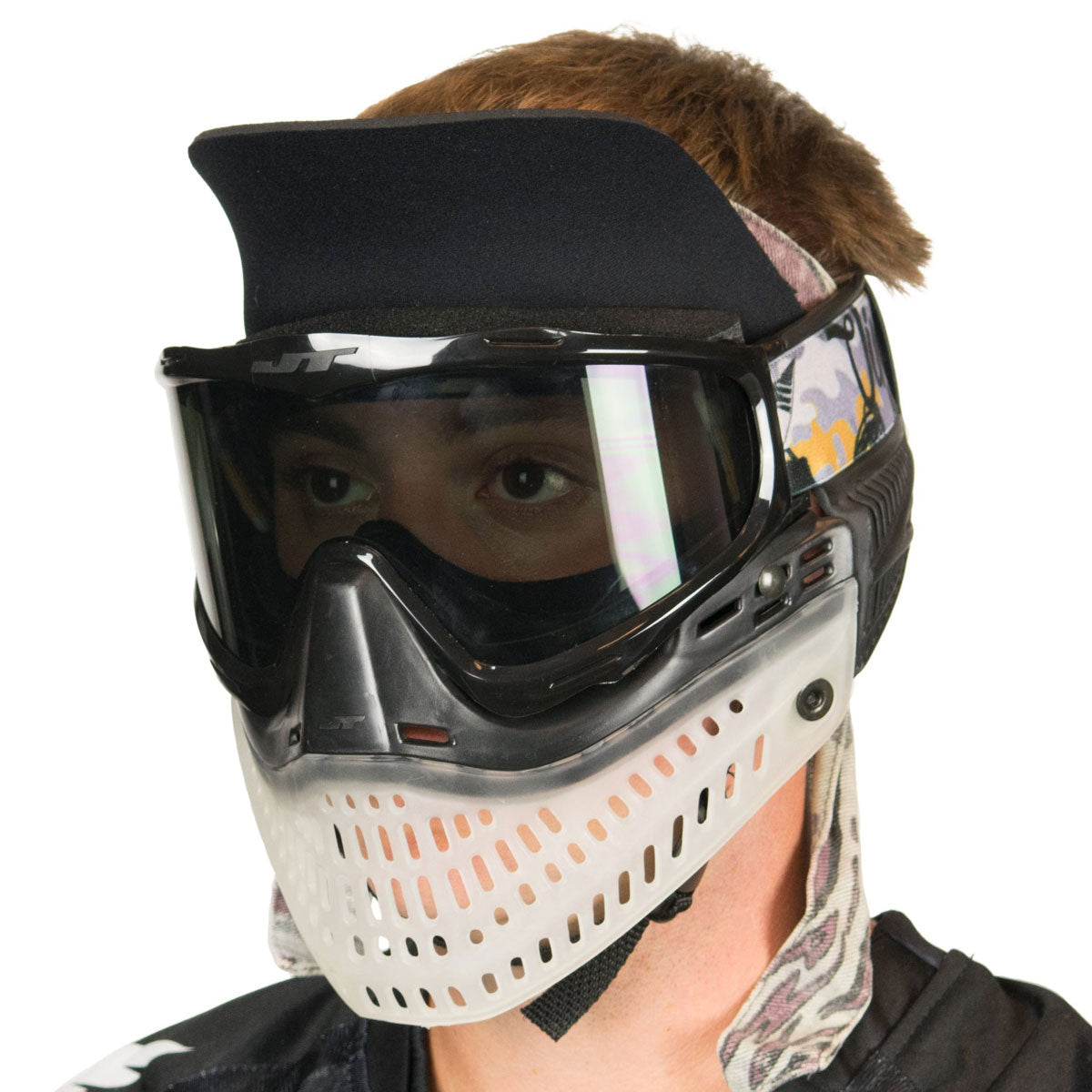Social Paintball Vintage Duckbill Universal Paintball Visor - Black - Social Paintball