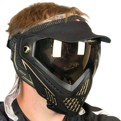 Social Paintball Vintage Duckbill Universal Paintball Visor - Black - Social Paintball