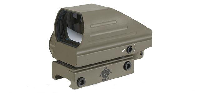 Evike Red/Green Dot w/ Warfare Reticles - Tan